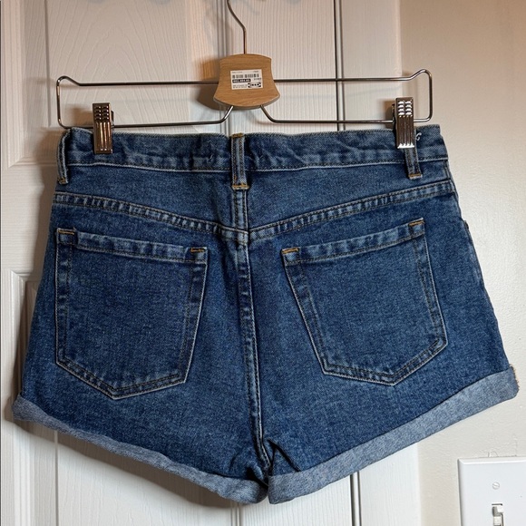 Forever 21 Classic Blue Jean Shorts - Picture 3 of 4